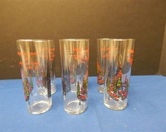 Set of 6 German Tom Collins Glasses