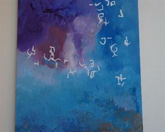 Contemporary French painter, Jeremie Zirnheld - Atlantis Series.  Employs the use of light language.