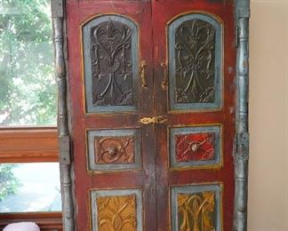 Antique one-of-a-kind Morrocan cabinet