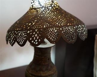 Antique Moroccan lamp