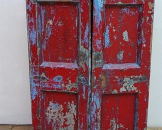 Hand made / painted Moroccan cabinet