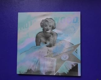 Steve Kaufman signed "Marilyn Embellished" 