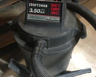 CRAFTSMAN Shop Vac --Wet or Dry