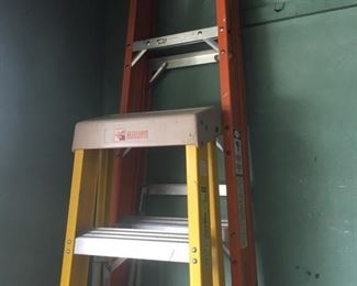 Fiberglass and Aluminum Ladders