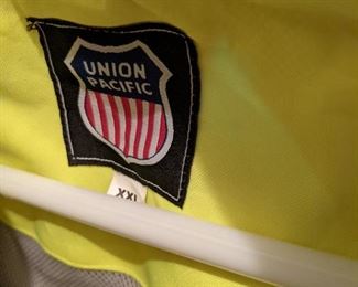 Union Pacific coat, XXL