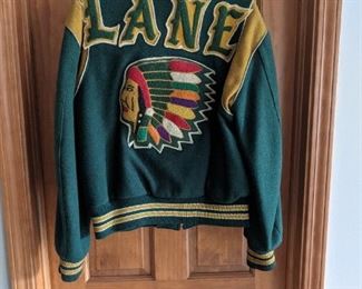 Lane Tech Indian letterman jacket