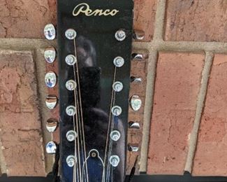 Vintage Penco acoustic guitar, Made in Japan
