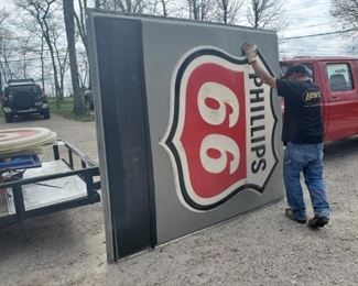 PHILLIPS 66 SIGN