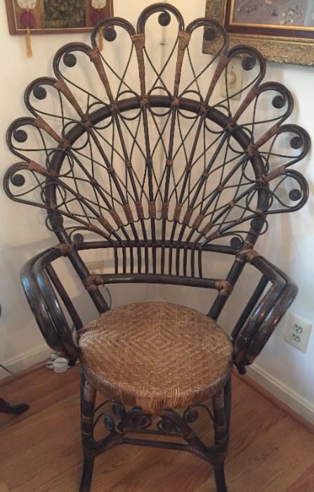 Peacock Chair.