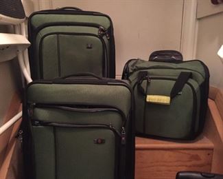 Set of luggage.