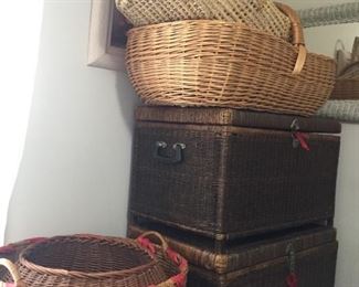 Vintage baskets.
