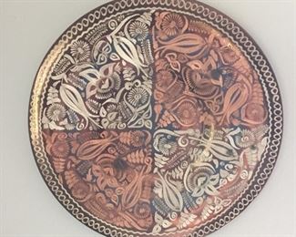 Decorative plate.