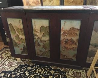 Beautiful Asian Folding Bar.