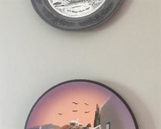 Decorative plates.