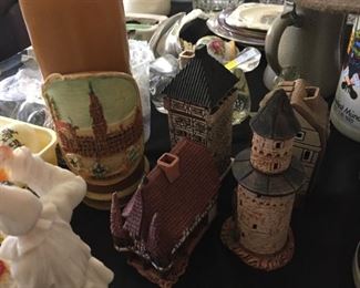 Large selection of German steins and other items from Germany.