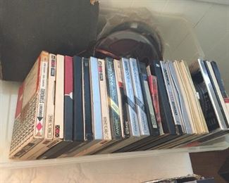 Reel to reel tapes.