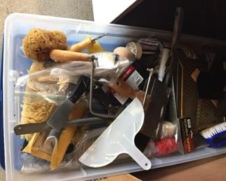 Painting tools.