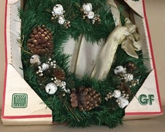 Christmas wreath.