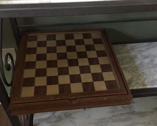 Chess set.