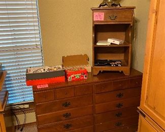 Ethan Allen dresser with nightstand