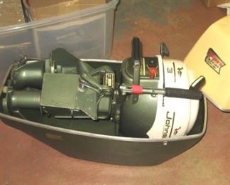 Johnson3 Outboard Boat Motor Bought at Doyne's Marine in Miller