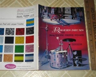 Original 1963 Cleveland Rogers Catalogue 64 R, 96 Pages Plus Cover Features Buddy Rich & Others