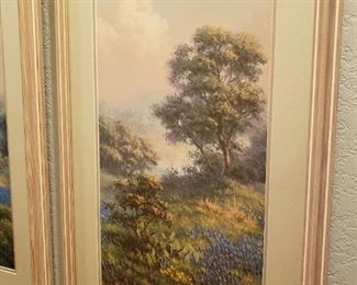 3 Rare Bluebonnets art by Dalhart Windberg