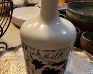 Milk Glass Milk Jug