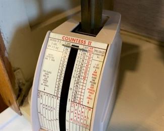 Vintage food scale