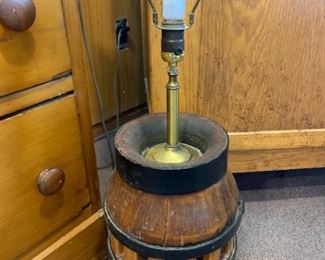 barrel lamp