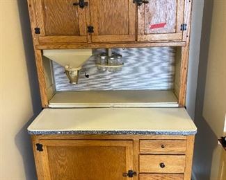 Oak Hoosier Cabinet