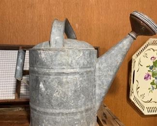 Vintage watering can