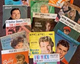 vintage vinyl records