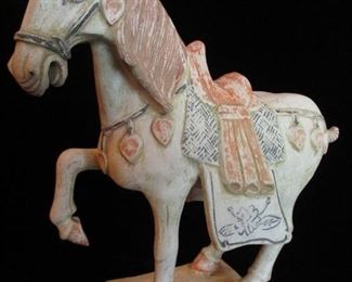 CHINESE POTTERY HORSE