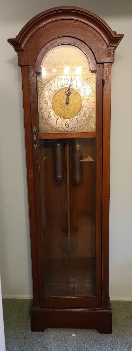 American Chime Clock Company Grandfather Clock 