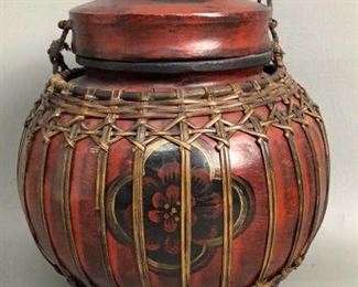 LIDDED JAR