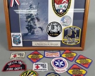 FIRE FIGHTER 9/11 MEMORABILIA 