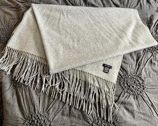 Item 74:  Pür Cashmere Throw - 66" x 50":  $85