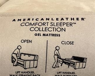 detail - gel mattress