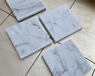 Item 93:  (4) Marble Coasters:  $24