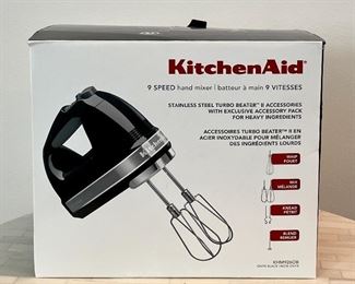 Item 99:  Kitchen Aid Hand Mixer:  $65
