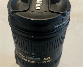 Item 147:  NIKKOR 18-200mm higher-quality zoom lens. Model: AFS DX VR 18-200mm F/3.5 to 5.6: $265
it’s selling for $545 on Amazon new. 