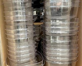Item 165:  Lot of Rubbermaid Storage Containers with Lids: $50 for lot