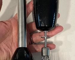 Item 166: Braun Hand Blender with Attachments: $28