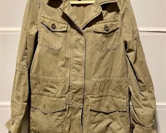 1009: Banana Republic Khaki Coat (M): $24