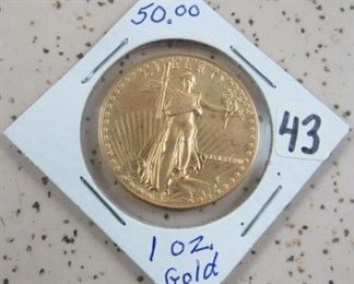 1 oz Gold $50.00 Coin