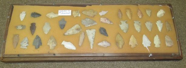 Arrowheads - All Found in Lauderdale County Tennessee