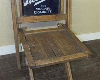 Piedmont Cigarettes Advertising Folding Chair
