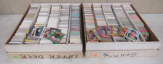 Thousands of Baseball Cards