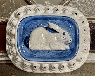 Item 36:  Dedham Potting Shed Bunny Mold: $18